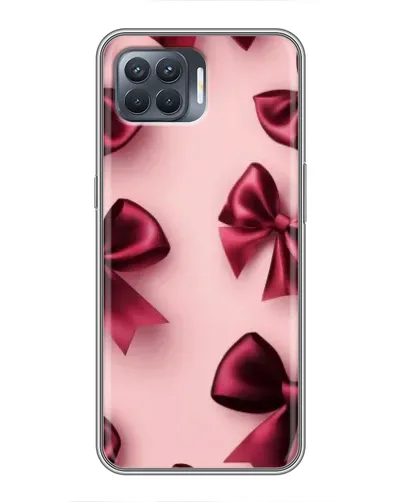 Чехол для OPPO Reno 4 Lite с картинкой «Бордовый атлас» Чехол для OPPO Reno 4 Lite с картинкой «Бордовый атлас»
