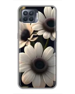 Чохол для OPPO Reno 4 Lite з картинкою «Білі маргаритки макро» Чохол для OPPO Reno 4 Lite з картинкою «Білі маргаритки макро»