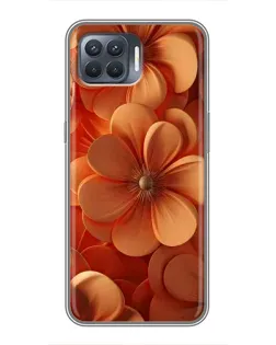 Чохол для OPPO Reno 4 Lite з картинкою «Помаранчева макро квітка» Чохол для OPPO Reno 4 Lite з картинкою «Помаранчева макро квітка»