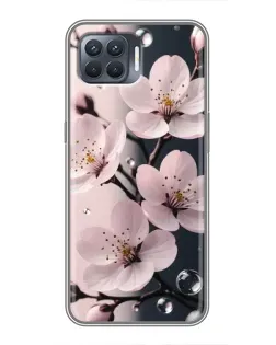 Чохол для OPPO Reno 4 Lite з картинкою «Ніжня сакура та краплі» Чохол для OPPO Reno 4 Lite з картинкою «Ніжня сакура та краплі»