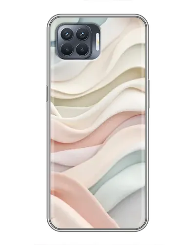 Чехол для OPPO Reno 4 Lite с картинкой «Пастельные нежные волны» Чехол для OPPO Reno 4 Lite с картинкой «Пастельные нежные волны»
