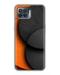 Чохол для OPPO Reno 4 Lite з картинкою «Геометрія помаранчевих кіл» Чохол для OPPO Reno 4 Lite з картинкою «Геометрія помаранчевих кіл»