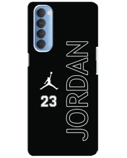 Чехол для OPPO Reno 4 Pro с картинкой «Jordan Vertical»