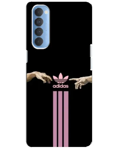 Чехол для OPPO Reno 4 Pro с картинкой «Adidas Hands»
