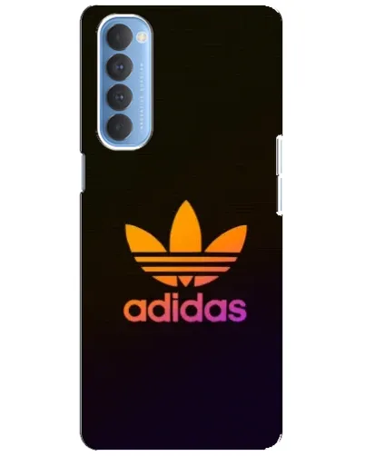 Чехол для OPPO Reno 4 Pro с картинкой «Градиент Adidas»