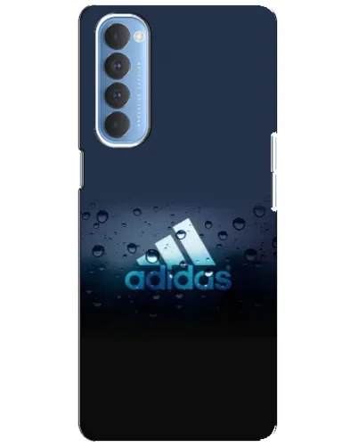 Чехол для OPPO Reno 4 Pro с картинкой «Adidas Water Drops»