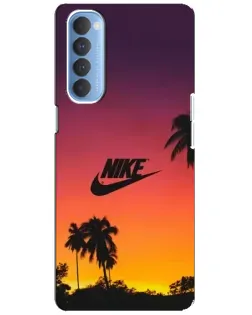 Чехол для OPPO Reno 4 Pro с картинкой «Nike на закате солнца» Чехол для OPPO Reno 4 Pro с картинкой «Nike на закате солнца»