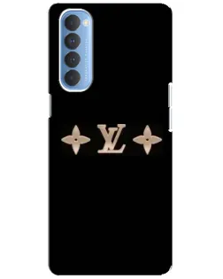 Чехол для OPPO Reno 4 Pro с картинкой «Louis Vuitton — минимализм» Чехол для OPPO Reno 4 Pro с картинкой «Louis Vuitton — минимализм»