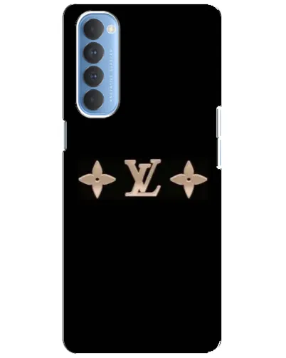 Чехол для OPPO Reno 4 Pro с картинкой «Louis Vuitton — минимализм»