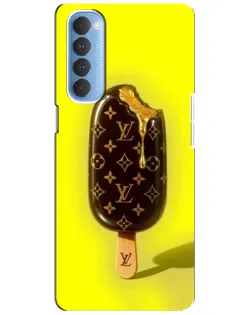 Чехол для OPPO Reno 4 Pro с картинкой «Мороженое от LV» Чехол для OPPO Reno 4 Pro с картинкой «Мороженое от LV»