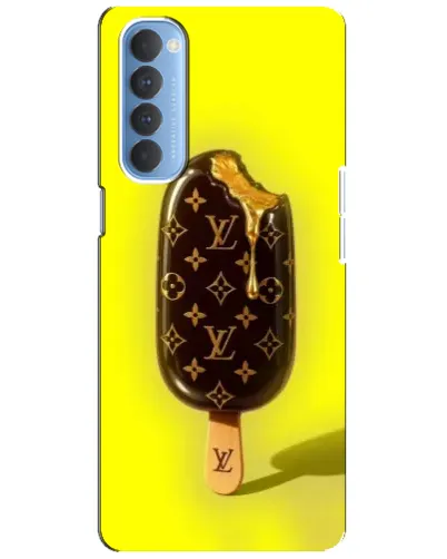Чехол для OPPO Reno 4 Pro с картинкой «Мороженое от LV»