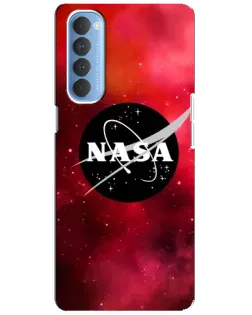 Чехол для OPPO Reno 4 Pro с картинкой «NASA — красная туманность» Чехол для OPPO Reno 4 Pro с картинкой «NASA — красная туманность»