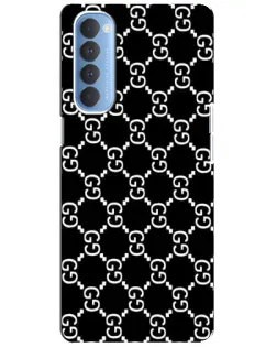 Чехол для OPPO Reno 4 Pro с картинкой «Gucci — сетчатый паттерн» Чехол для OPPO Reno 4 Pro с картинкой «Gucci — сетчатый паттерн»
