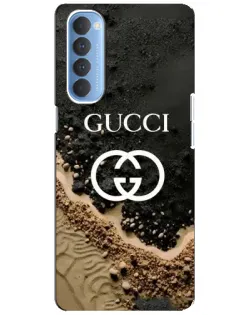 Чехол для OPPO Reno 4 Pro с картинкой «Gucci — песчаные дюны» Чехол для OPPO Reno 4 Pro с картинкой «Gucci — песчаные дюны»