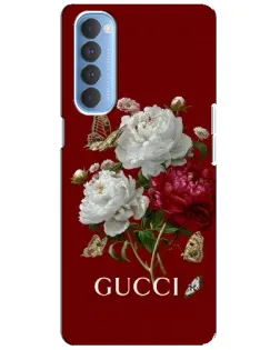 Чехол для OPPO Reno 4 Pro с картинкой «Gucci — сад» Чехол для OPPO Reno 4 Pro с картинкой «Gucci — сад»