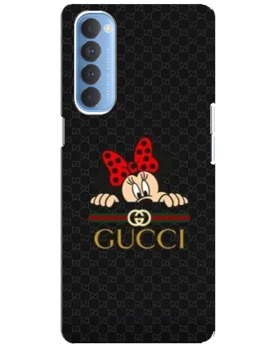Чехол для OPPO Reno 4 Pro с картинкой «Минни Маус Gucci — черный» Чехол для OPPO Reno 4 Pro с картинкой «Минни Маус Gucci — черный»