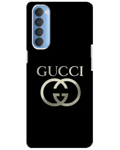 Чехол для OPPO Reno 4 Pro с картинкой «Gucci — золото на черном» Чехол для OPPO Reno 4 Pro с картинкой «Gucci — золото на черном»