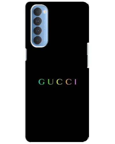 Чехол для OPPO Reno 4 Pro с картинкой «Gucci — неоновый минимализм» Чехол для OPPO Reno 4 Pro с картинкой «Gucci — неоновый минимализм»