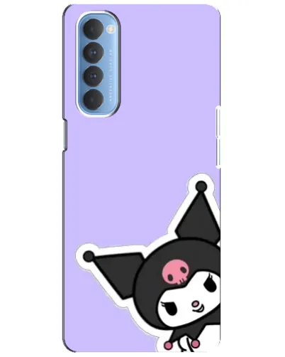 Чехол для OPPO Reno 4 Pro с картинкой «Забавная Kuromi» Чехол для OPPO Reno 4 Pro с картинкой «Забавная Kuromi»