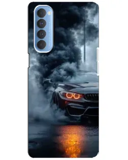 Чехол для OPPO Reno 4 Pro с картинкой «BMW M-Power — абстракция»