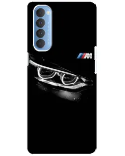 Чехол для OPPO Reno 4 Pro с картинкой «BMW — взгляд тигра»