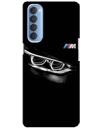 Чехол для OPPO Reno 4 Pro с картинкой «BMW — взгляд тигра» Чехол для OPPO Reno 4 Pro с картинкой «BMW — взгляд тигра»