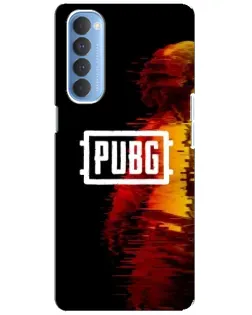 Чехол для OPPO Reno 4 Pro с картинкой «Яркий логотип PUBG» Чехол для OPPO Reno 4 Pro с картинкой «Яркий логотип PUBG»