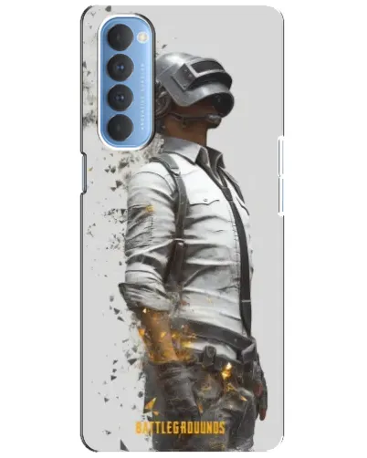 Чохол для OPPO Reno 4 Pro з картинкою «PUBG — боєць у пилу» Чохол для OPPO Reno 4 Pro з картинкою «PUBG — боєць у пилу»