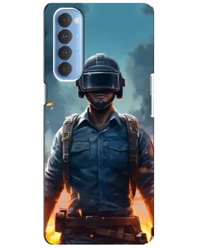 Чохол для OPPO Reno 4 Pro з картинкою «PUBG — реалістичний герой» Чохол для OPPO Reno 4 Pro з картинкою «PUBG — реалістичний герой»