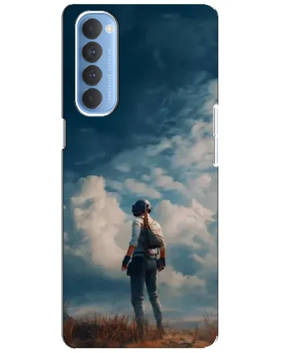 Чохол для OPPO Reno 4 Pro з картинкою «Герой PUBG на скелі» Чохол для OPPO Reno 4 Pro з картинкою «Герой PUBG на скелі»