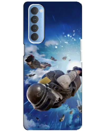 Чохол для OPPO Reno 4 Pro з картинкою «Десант PUBG — стрибок» Чохол для OPPO Reno 4 Pro з картинкою «Десант PUBG — стрибок»