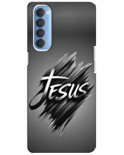 Чехол для OPPO Reno 4 Pro с картинкой «Надпись Jesus Graffiti» Чехол для OPPO Reno 4 Pro с картинкой «Надпись Jesus Graffiti»