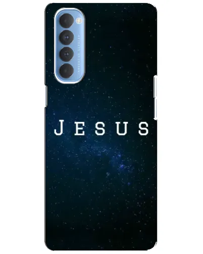 Чехол для OPPO Reno 4 Pro с картинкой «Звездное небо Jesus» Чехол для OPPO Reno 4 Pro с картинкой «Звездное небо Jesus»