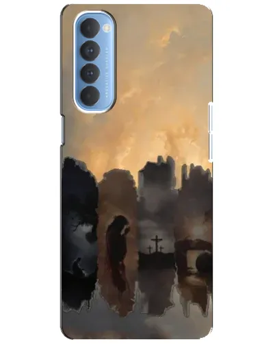 Чехол для OPPO Reno 4 Pro с картинкой «Дорога к вере» Чехол для OPPO Reno 4 Pro с картинкой «Дорога к вере»