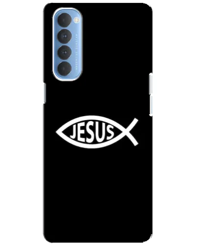 Чехол для OPPO Reno 4 Pro с картинкой «Классический Jesus» Чехол для OPPO Reno 4 Pro с картинкой «Классический Jesus»