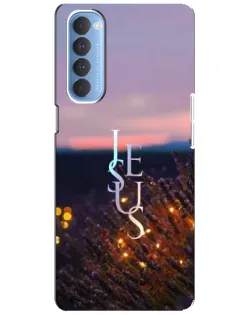 Чехол для OPPO Reno 4 Pro с картинкой «Свет Божий ночью»