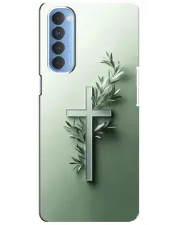 Чехол для OPPO Reno 4 Pro с картинкой «Оливковая ветвь»