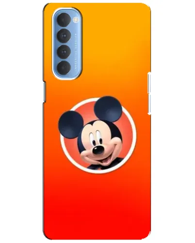 Чохол для OPPO Reno 4 Pro з картинкою «Mickey в колі» Чохол для OPPO Reno 4 Pro з картинкою «Mickey в колі»