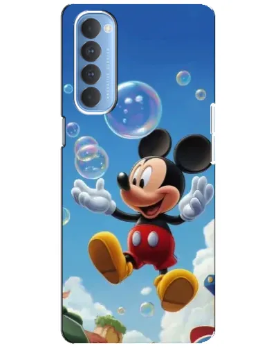 Чохол для OPPO Reno 4 Pro з картинкою «Mickey та мильні бульбашки» Чохол для OPPO Reno 4 Pro з картинкою «Mickey та мильні бульбашки»