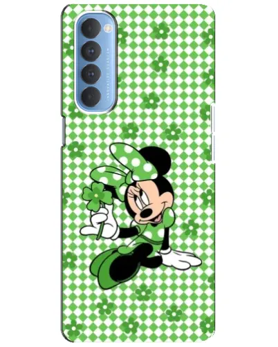 Чохол для OPPO Reno 4 Pro з картинкою «Mickey в клітинку» Чохол для OPPO Reno 4 Pro з картинкою «Mickey в клітинку»