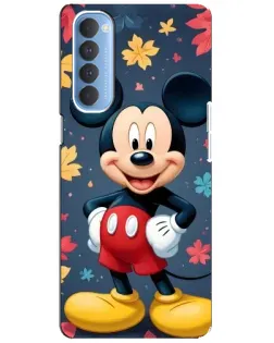 Чохол для OPPO Reno 4 Pro з картинкою «Осінній Mickey Mouse»