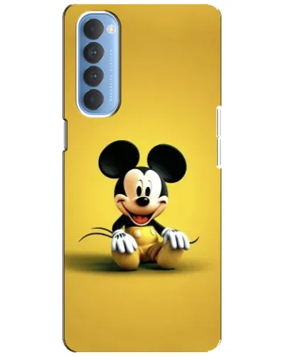 Чохол для OPPO Reno 4 Pro з картинкою «Міккі на жовтому» Чохол для OPPO Reno 4 Pro з картинкою «Міккі на жовтому»