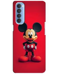 Чохол для OPPO Reno 4 Pro з картинкою «Mickey в повний зріст»
