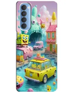 Чехол для OPPO Reno 4 Pro с картинкой «Монстр-трак приключения» Чехол для OPPO Reno 4 Pro с картинкой «Монстр-трак приключения»