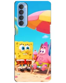 Чехол для OPPO Reno 4 Pro с картинкой «Отдых на пляже»