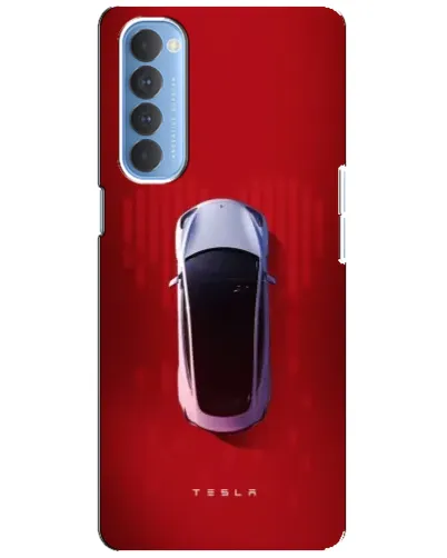 Чохол для OPPO Reno 4 Pro з картинкою «Tesla Top View» Чохол для OPPO Reno 4 Pro з картинкою «Tesla Top View»