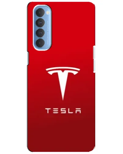 Чохол для OPPO Reno 4 Pro з картинкою «Tesla Red Classic» Чохол для OPPO Reno 4 Pro з картинкою «Tesla Red Classic»