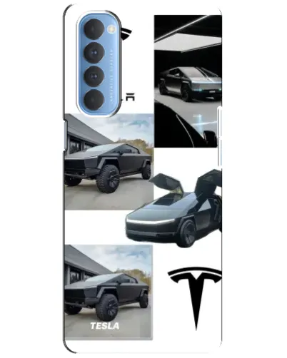 Чохол для OPPO Reno 4 Pro з картинкою «Колаж Cybertruck Tesla» Чохол для OPPO Reno 4 Pro з картинкою «Колаж Cybertruck Tesla»
