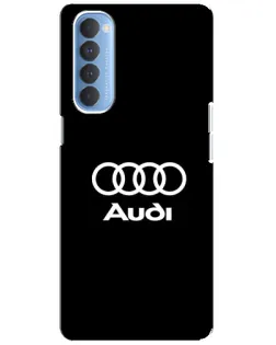 Чехол для OPPO Reno 4 Pro с картинкой «Классическое лого Audi» Чехол для OPPO Reno 4 Pro с картинкой «Классическое лого Audi»
