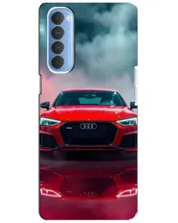 Чехол для OPPO Reno 4 Pro с картинкой «Audi RS — красный стиль» Чехол для OPPO Reno 4 Pro с картинкой «Audi RS — красный стиль»